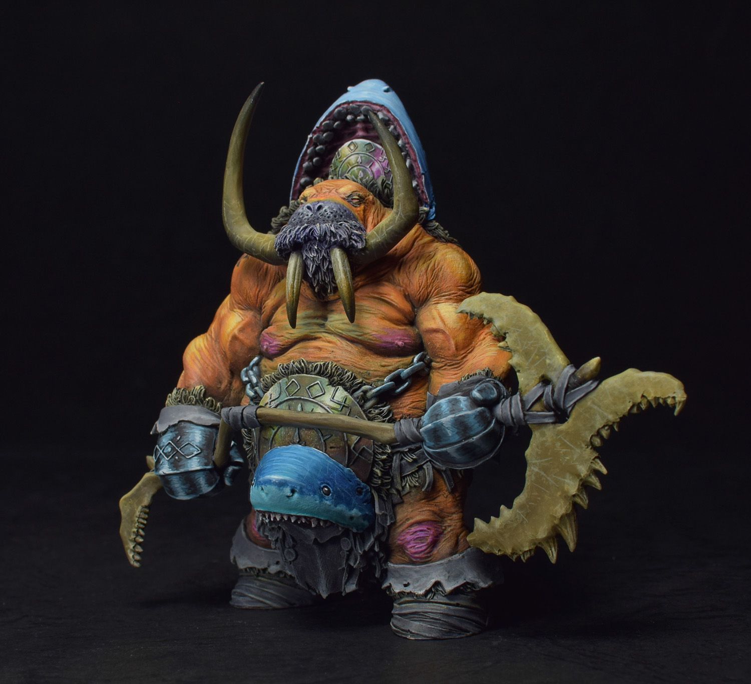 アラディアミニチュア　フィナー/北極のミノタウロス　Aradia Miniatures　Fynnar the Arctic Minotaur