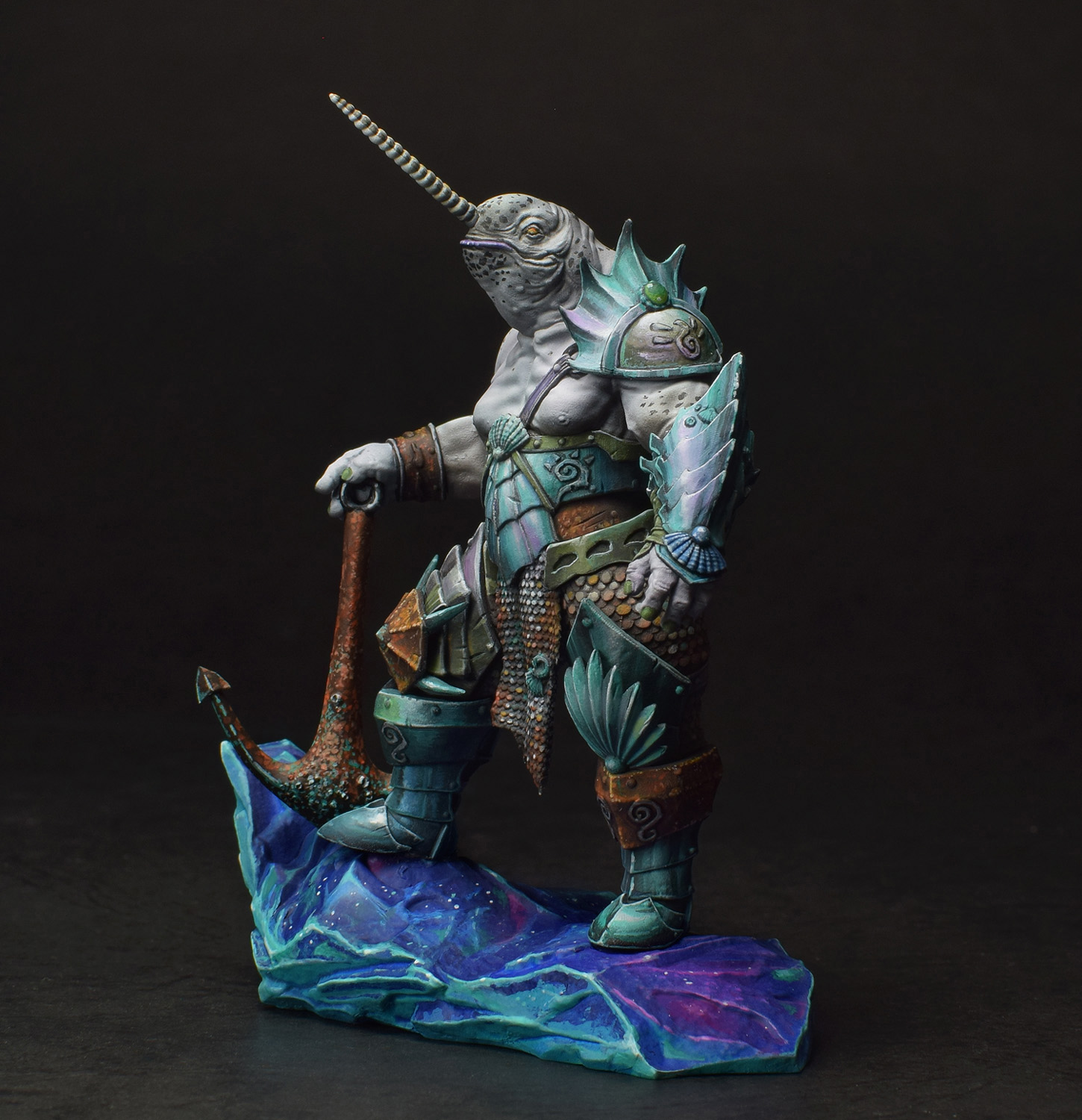 アラディアミニチュア　ナーワルド　Aradia Miniatures　Narwald - the Arctic Unicorn